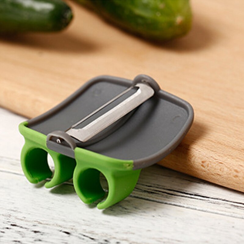 FingerGuard - Éplucheur de légumes sécurisé pour la cuisine