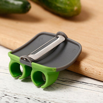 FingerGuard - Éplucheur de légumes sécurisé pour la cuisine
