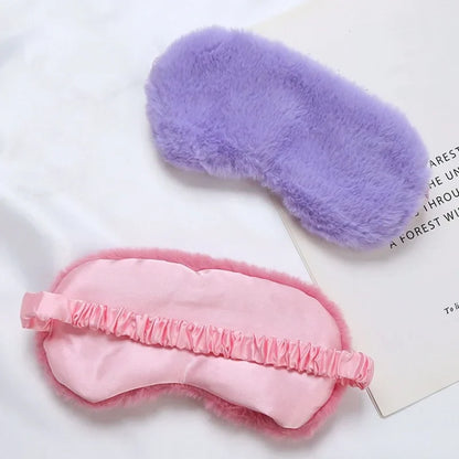 Douceur Câline – Masque Oculaire en Soie Luxe pour le Sommeil