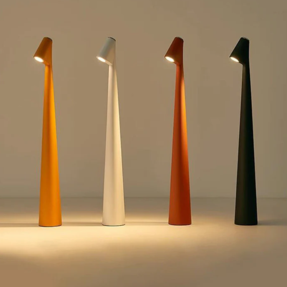 Floroux - Lampe nordique au design minimaliste | Sans fil | LED | Lampe de lecture | Lampe à manger