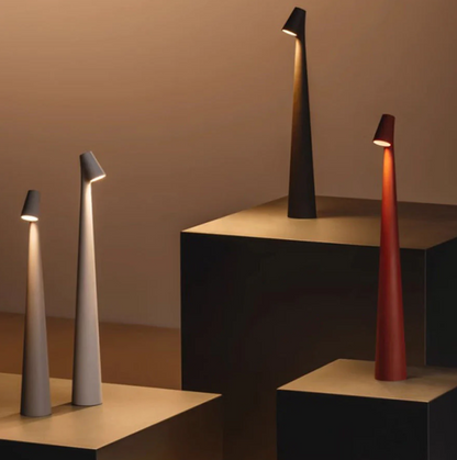 Floroux - Lampe nordique au design minimaliste | Sans fil | LED | Lampe de lecture | Lampe à manger