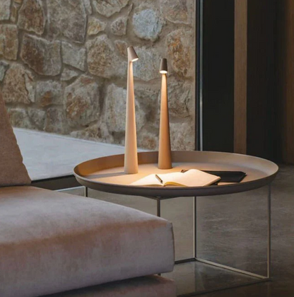 Floroux - Lampe nordique au design minimaliste | Sans fil | LED | Lampe de lecture | Lampe à manger