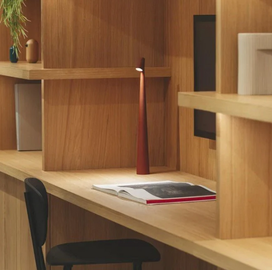 Floroux - Lampe nordique au design minimaliste | Sans fil | LED | Lampe de lecture | Lampe à manger