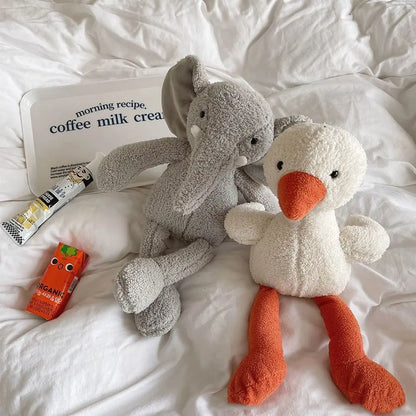 Floroux - Jouet en peluche animal pour enfants avec un design mignon