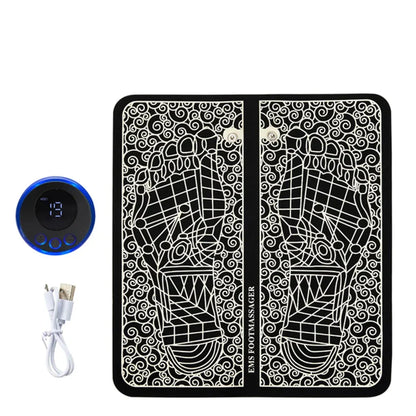 Floroux - Massager de pieds EMS portable pour soulagement de la douleur et détente