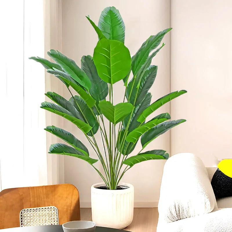 Floroux Artificial Banana Plant | Easy Maintenance | Decorative Tropical Plant for Home and Office
