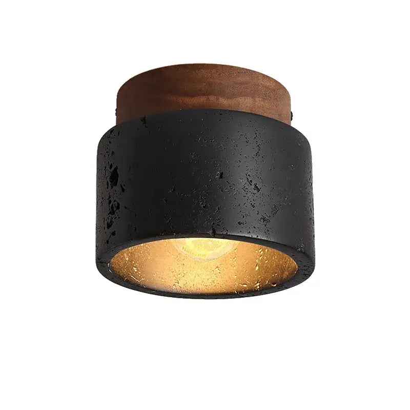 Collection de lampe de plafond en travertin