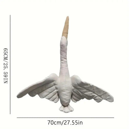 Jouet en peluche Cygne suspendu | Belle décoration pour la chambre des enfants