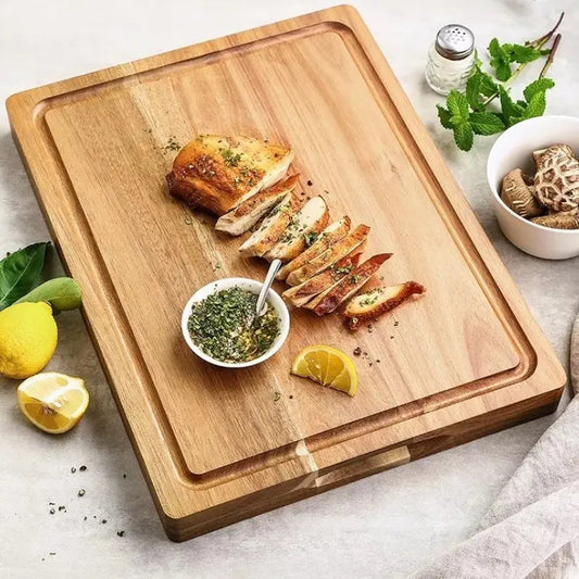 Floroux | Planche à Découper en Bois d’Acacia | Double Face