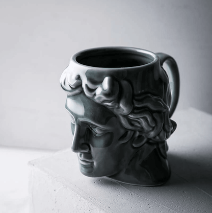 Ceramic Mug Skull by Floroux David | Unique Design | Porcelain and Ceramic | Decoration and Function