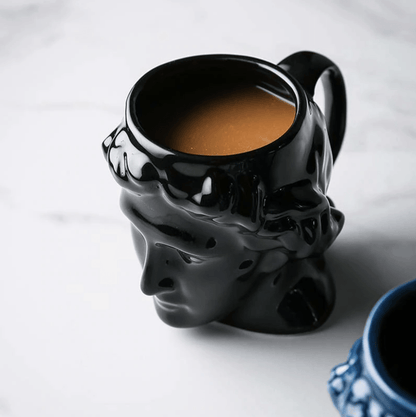 Ceramic Mug Skull by Floroux David | Unique Design | Porcelain and Ceramic | Decoration and Function
