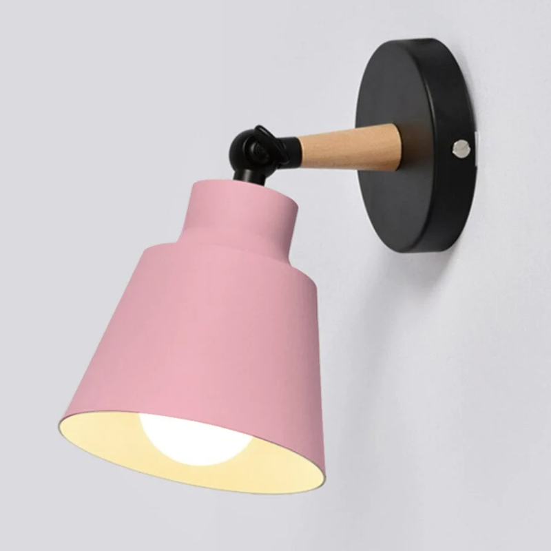 Floroux Shine Applique Murale en Bois | Design Moderne | Lampe Murale Décorative pour Salon et Chambre