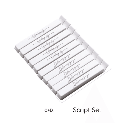 Floroux Decorative Bag Clips | Set of 10 Pieces | Practical Storage & Elegant Kitchen Organization
