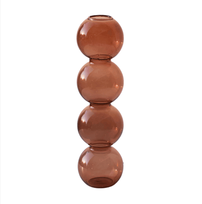 Floroux Bubble Glass Vase | Timeless Design | Home Accessory | Perfect for Flowers or Decoration