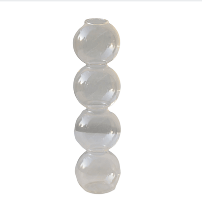 Floroux Bubble Glass Vase | Timeless Design | Home Accessory | Perfect for Flowers or Decoration