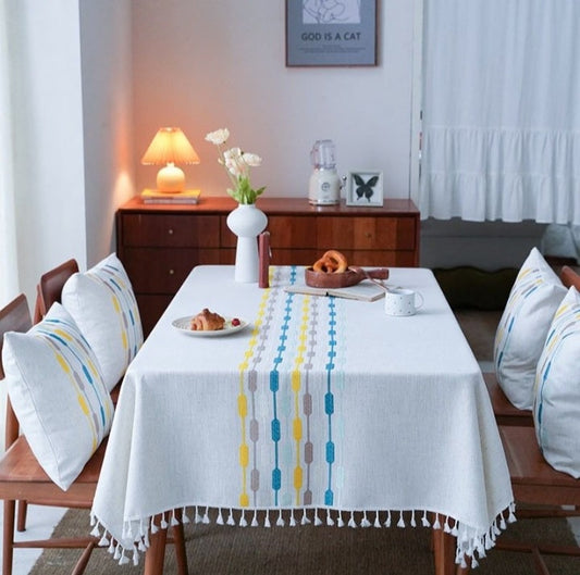 Nappe en lin de coton
