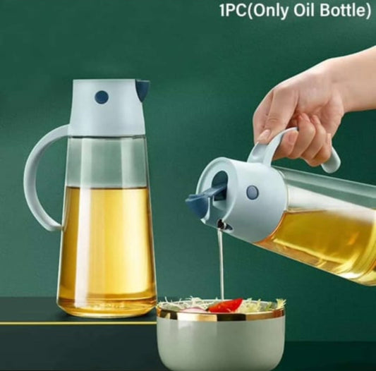 Bocal en verre anti-goutte pour huile