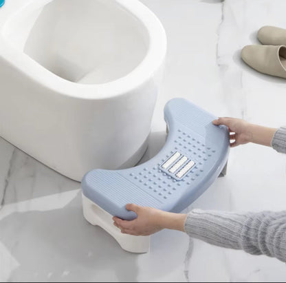 Repose-pieds de toilettes avec roulettes