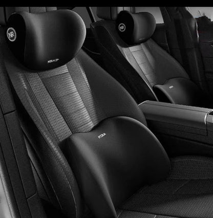 Coussin de soutien lombaire en mousse à mémoire 2 pièces pour voiture