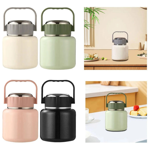 Flasque alimentaire thermique isolée portable