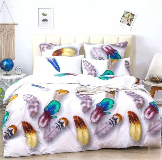 6*6/6*7 Couette liée avec drap et 2 taies d'oreiller  
Double face
