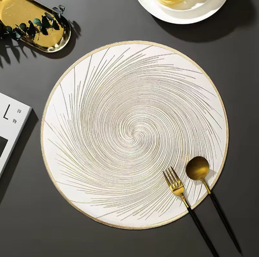 6 PCs sets de table imperméables