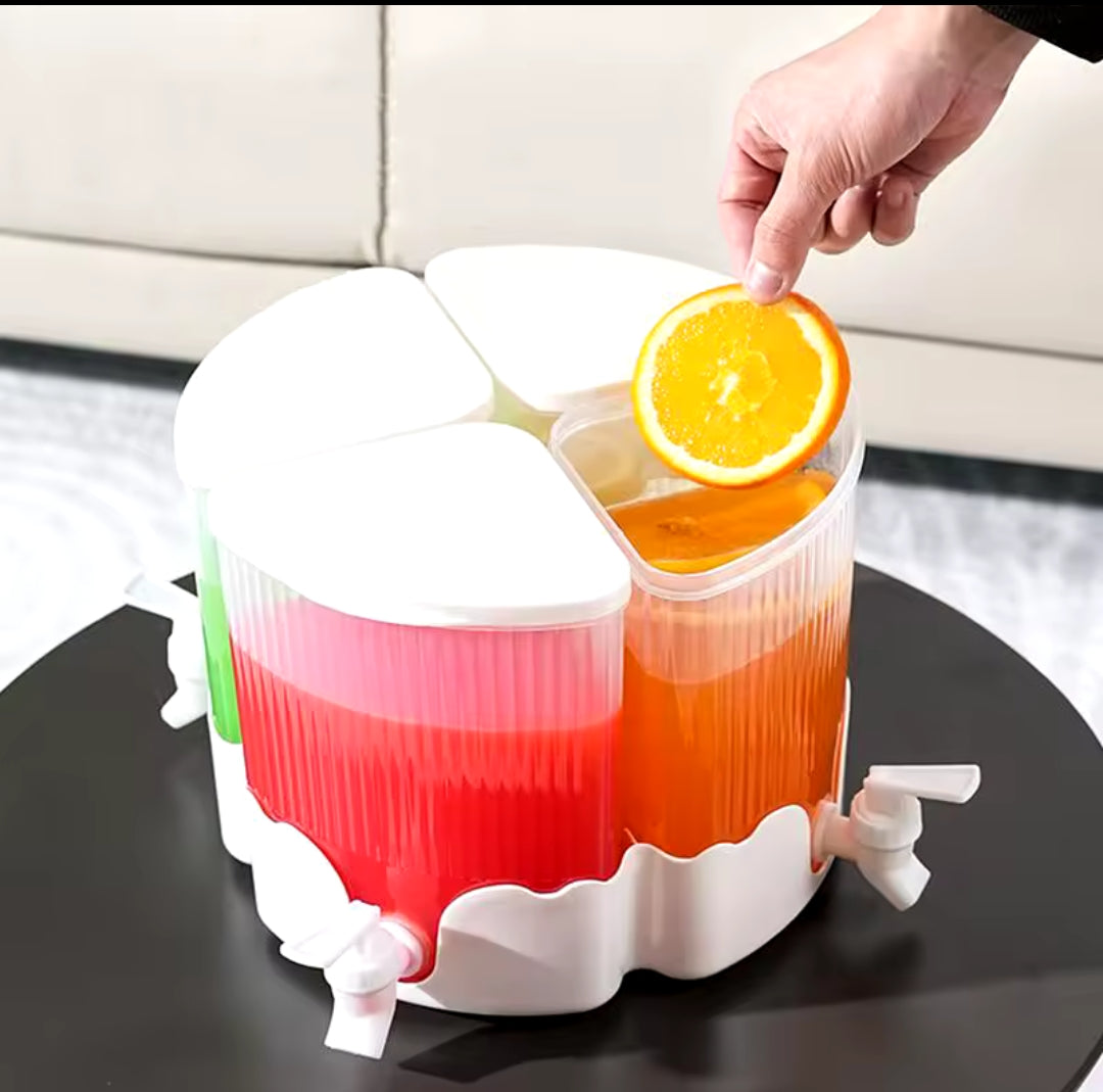 Distributeur de jus portable rotatif