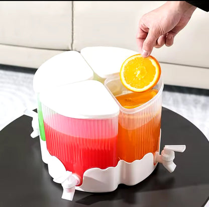 Distributeur de jus portable rotatif