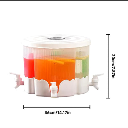 Distributeur de jus portable rotatif
