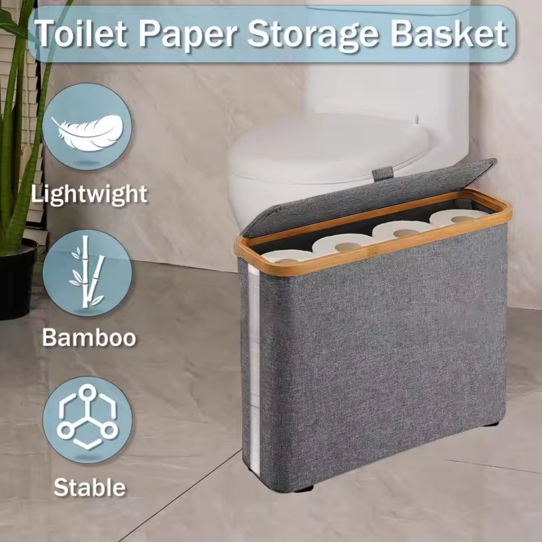 Panier de rangement pour papier toilette