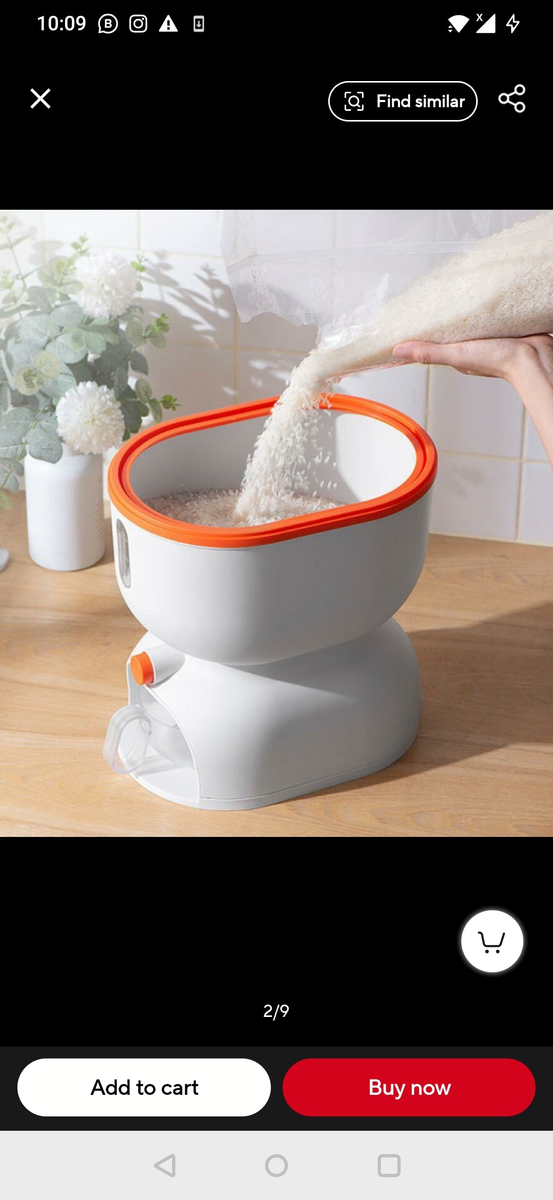 Distributeur de riz automatique 11 kg