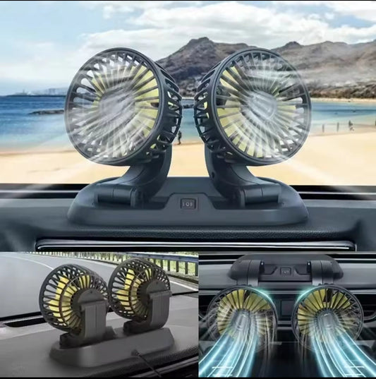 2 en 1 Ventilateur de voiture