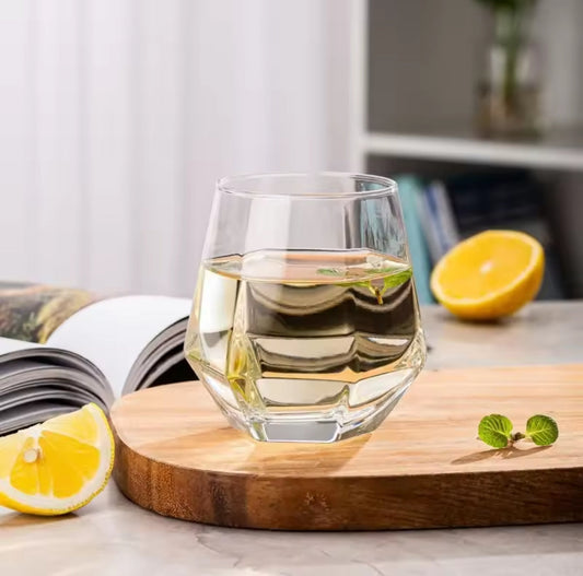 6pc Verres à boissons hexagonaux
