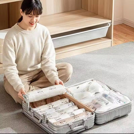 10pcs Organisateur de Vêtement de Compression de Voyage