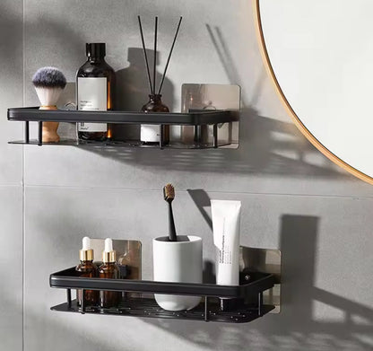 Étagère de rangement pour douche en métal