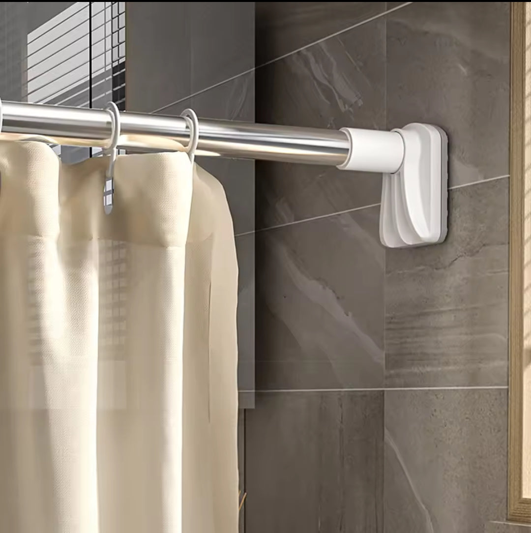 Barre de rideau de douche télescopique