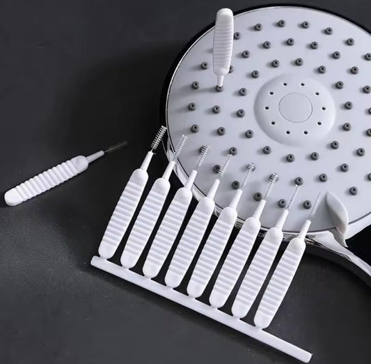 Petites brosses de nettoyage de douche 10pcs/nettoyeur de fissures
