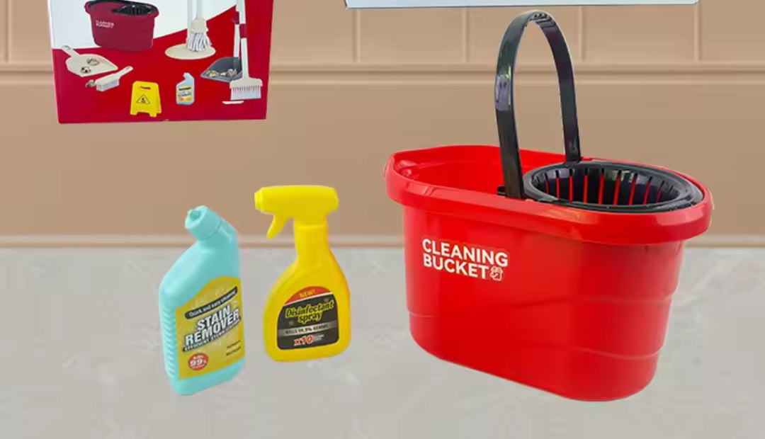 Seau à éponger ovale Kenstar 20L avec roues