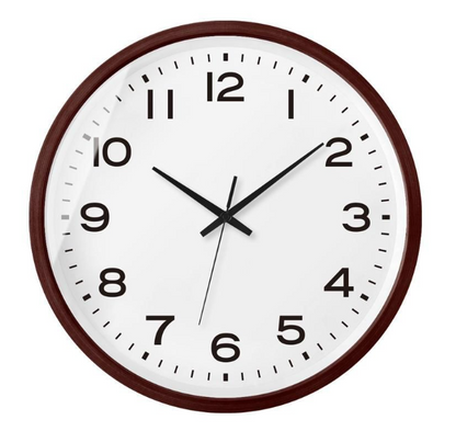Montre Murale en Bois Scandinave Élégant – Paix & Élégance pour la Maison
