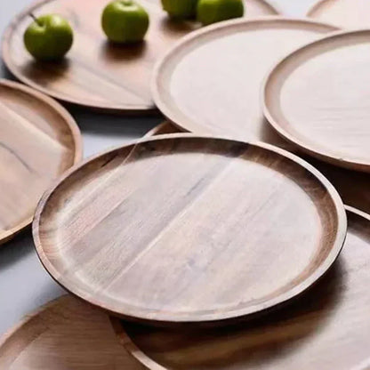 Floroux Tray Collection | High-quality acacia wood plates | Sustainable and elegant table decoration
