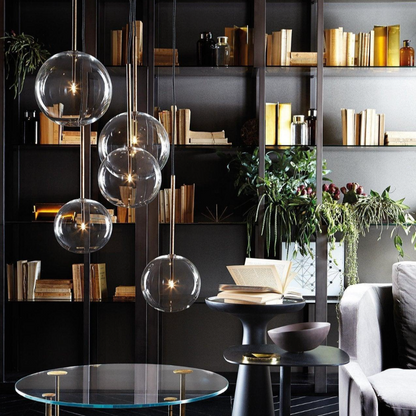 Floroux Glass Suspension | Elegant Design | Dimmable Light | Stylish Lighting for the Home