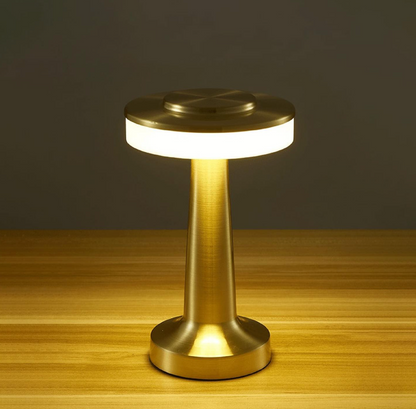 Lampe de table LED sans fil à batterie avec variateur via écran tactile