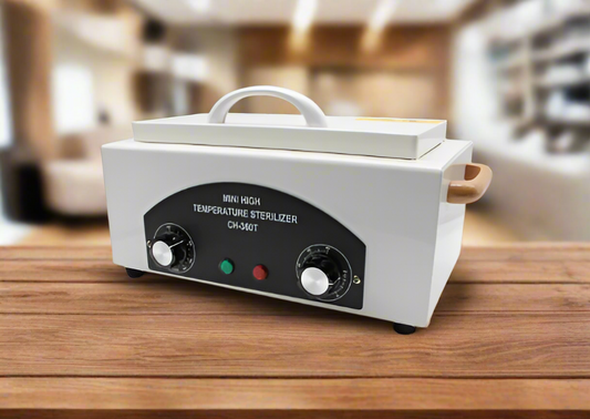 1,5 L/1,9 L 300 W Stérilisateur à Air Chaud Professionnel pour Salon & Soins de Beauté