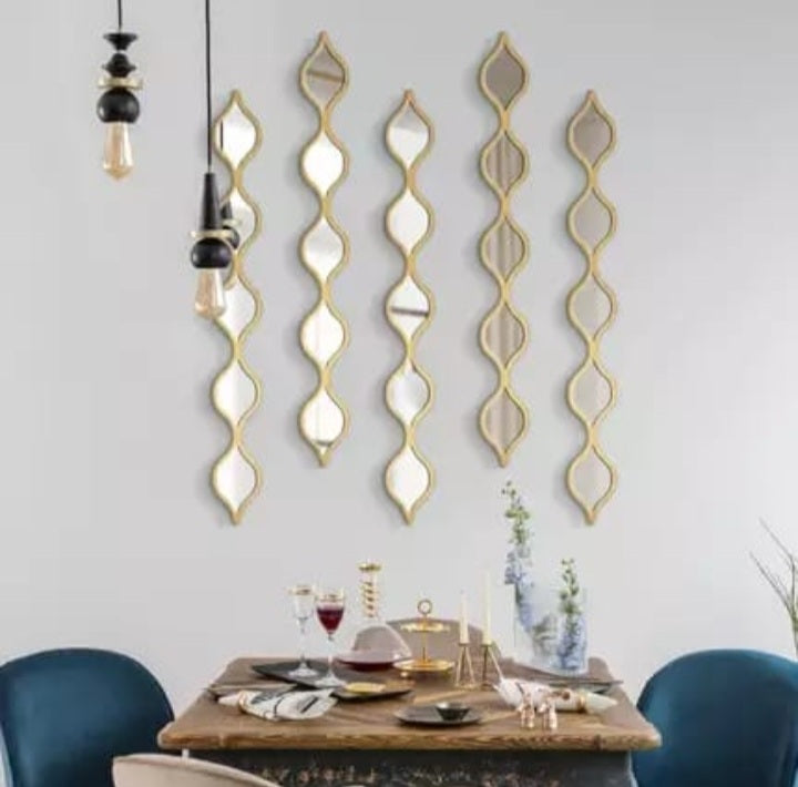 3Pcs Décor mural Gouttes de larmes