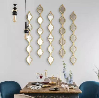 3Pcs Décor mural Gouttes de larmes