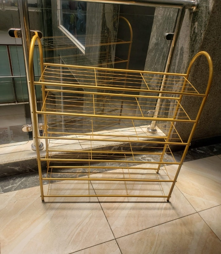 Étagère à chaussures métallique