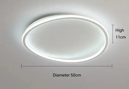 LumiereFutur - Lampe de Plafond LED Moderne Écoénergétique