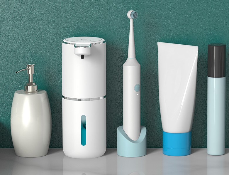 Zai Xiao 380ML Distributeur de savon mousse automatique - Machine de salle de bain intelligente sans contact avec charge USB