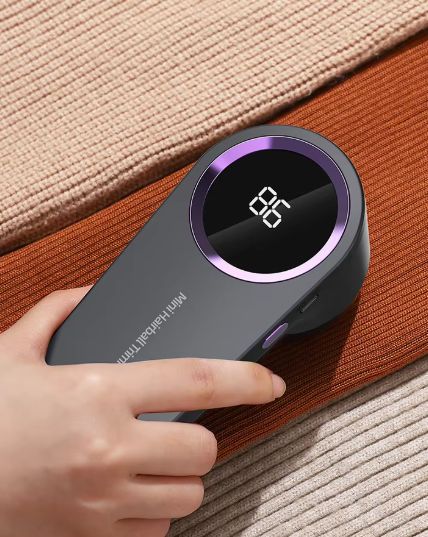 Sara Lint Remover - USB rechargeable LED Digital Fabric Shaver pour pull et plus.