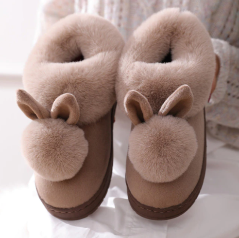 CozyFeet - Chaussons Bunny Luxe pour un Confort Ultime